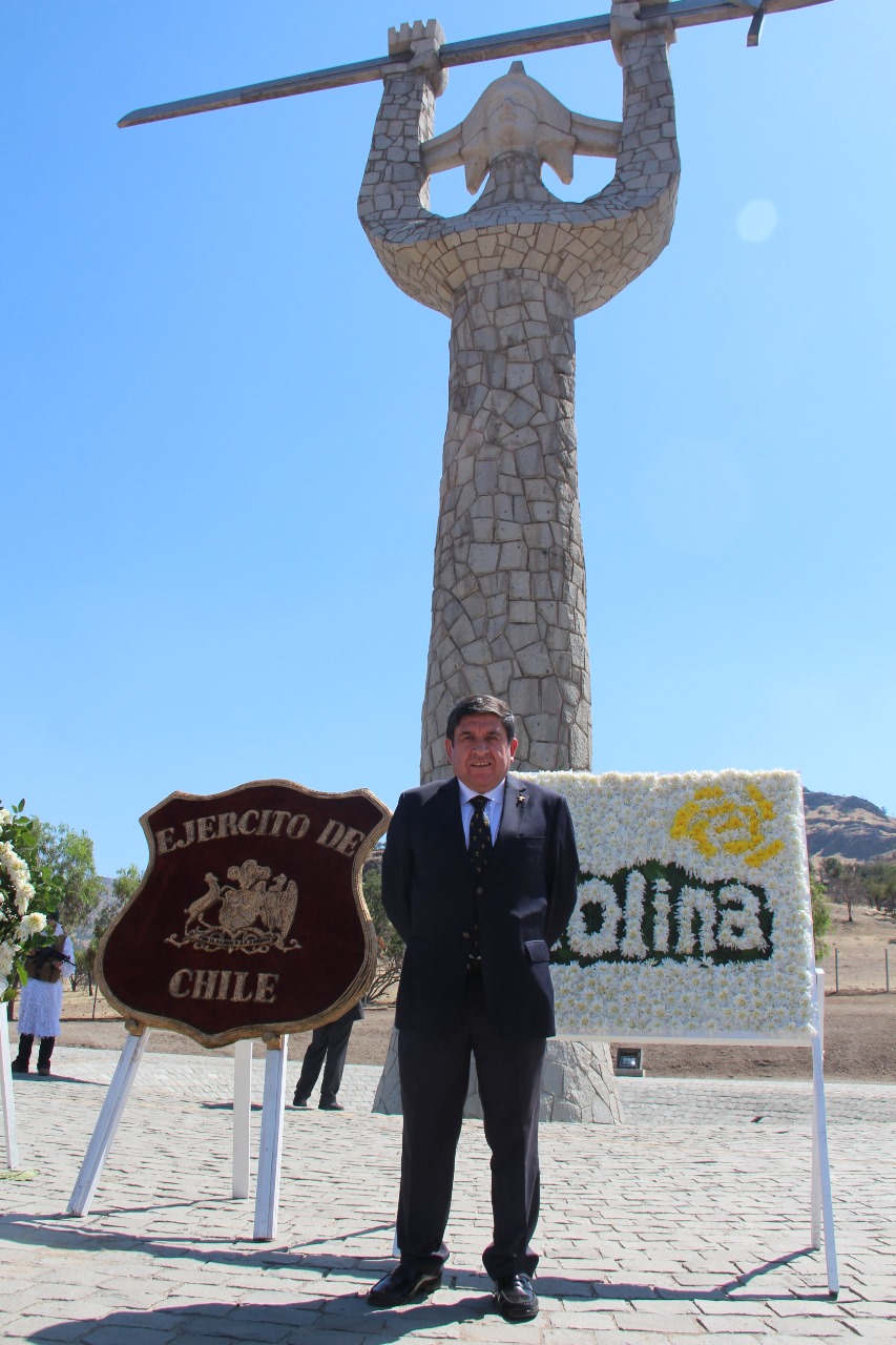 Cien Águilas asiste a conmemoración de la Batalla de Chacabuco