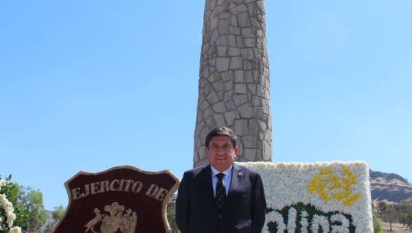 Cien Águilas asiste a conmemoración de la Batalla de Chacabuco